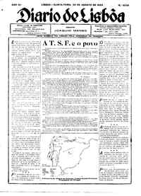 Quinta, 30 de Agosto de 1934 (1ª edição)