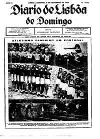 Domingo,  9 de Setembro de 1934 (2ª edição)