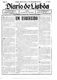 Sexta, 21 de Setembro de 1934