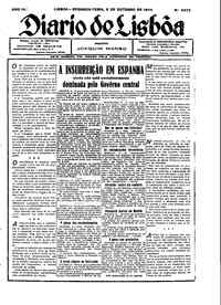 Segunda,  8 de Outubro de 1934