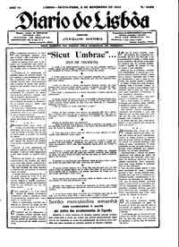 Sexta,  2 de Novembro de 1934