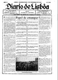 Segunda, 19 de Novembro de 1934