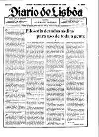 Sábado, 24 de Novembro de 1934