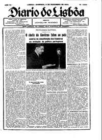 Domingo,  9 de Dezembro de 1934