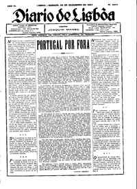 Sábado, 22 de Dezembro de 1934