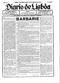 Segunda, 26 de Agosto de 1935 (2ª edição)