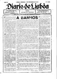 Sábado,  7 de Setembro de 1935 (1ª edição)