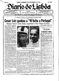 Domingo,  8 de Setembro de 1935 (2ª edição)