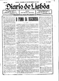 Sábado, 14 de Setembro de 1935