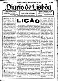 Sábado, 19 de Outubro de 1935