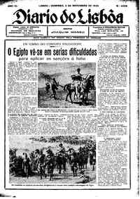 Domingo,  3 de Novembro de 1935