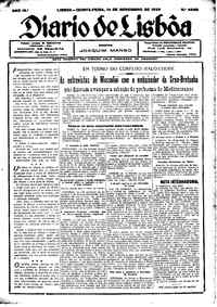 Quinta, 14 de Novembro de 1935