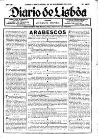 Sexta, 22 de Novembro de 1935