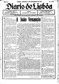 Sábado, 21 de Dezembro de 1935