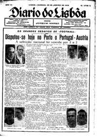 Domingo, 26 de Janeiro de 1936