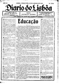 Terça, 28 de Janeiro de 1936