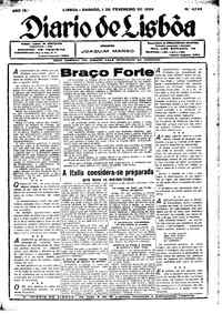 Sábado,  1 de Fevereiro de 1936