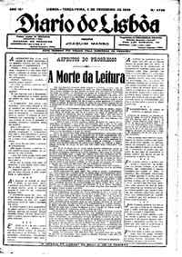 Terça,  4 de Fevereiro de 1936