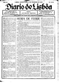 Quinta,  6 de Fevereiro de 1936