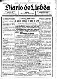 Terça, 11 de Fevereiro de 1936 (1ª edição)