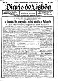 Segunda, 17 de Fevereiro de 1936