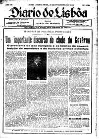 Sexta, 21 de Fevereiro de 1936