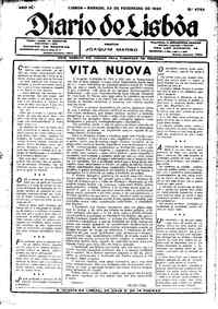 Sábado, 22 de Fevereiro de 1936