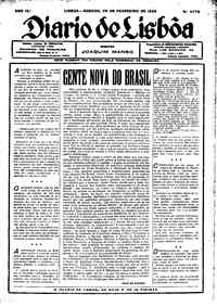 Sábado, 29 de Fevereiro de 1936