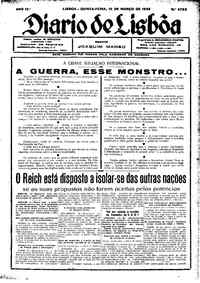 Quinta, 12 de Março de 1936