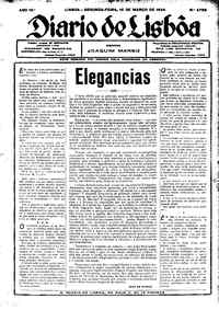 Segunda, 16 de Março de 1936