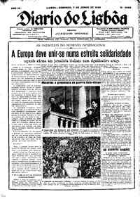 Domingo,  7 de Junho de 1936