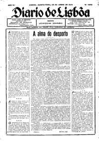 Quinta, 25 de Junho de 1936