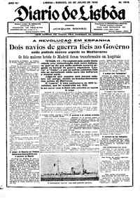 Sábado, 25 de Julho de 1936