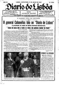 Sexta, 31 de Julho de 1936