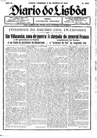 Domingo,  9 de Agosto de 1936