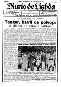 Domingo,  6 de Setembro de 1936 (1ª edição)