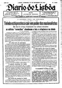 Domingo, 27 de Setembro de 1936 (2ª edição)