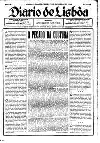 Quarta,  7 de Outubro de 1936