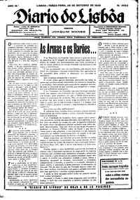 Terça, 20 de Outubro de 1936