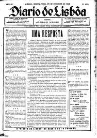 Quinta, 29 de Outubro de 1936 (1ª edição)