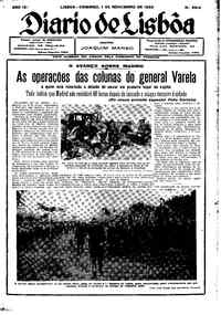 Domingo,  1 de Novembro de 1936