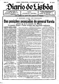 Terça,  3 de Novembro de 1936