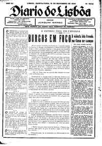 Quinta, 19 de Novembro de 1936