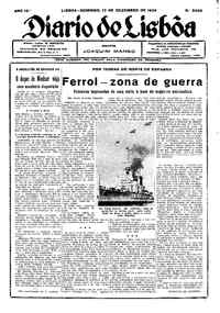 Domingo, 13 de Dezembro de 1936