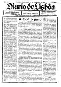 Terça, 22 de Dezembro de 1936