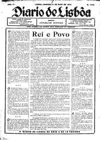 Sábado,  8 de Maio de 1937 (1ª edição)