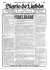 Quarta,  7 de Julho de 1937