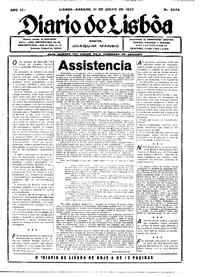 Sábado, 31 de Julho de 1937