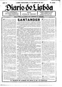 Sexta, 27 de Agosto de 1937