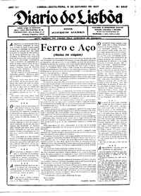 Sexta,  8 de Outubro de 1937